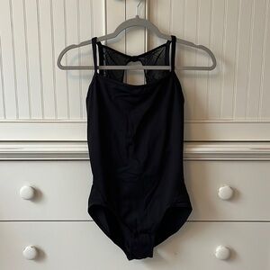 Ladies Mirella Open Back Mesh Leotard (M)